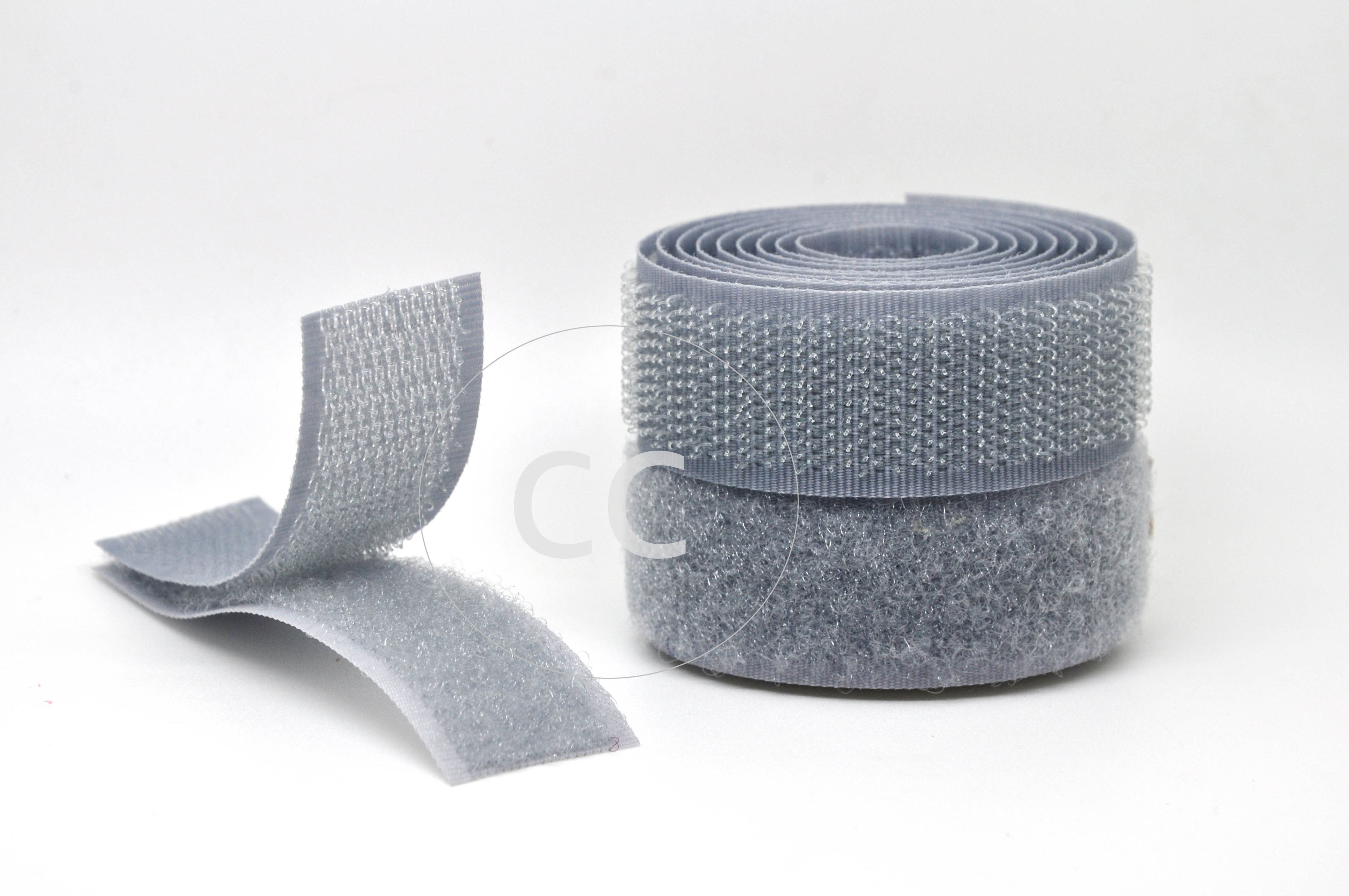 Silver Sew-on Hook & Loop tape Alfatex® Brand supplied by the Velcro Companies